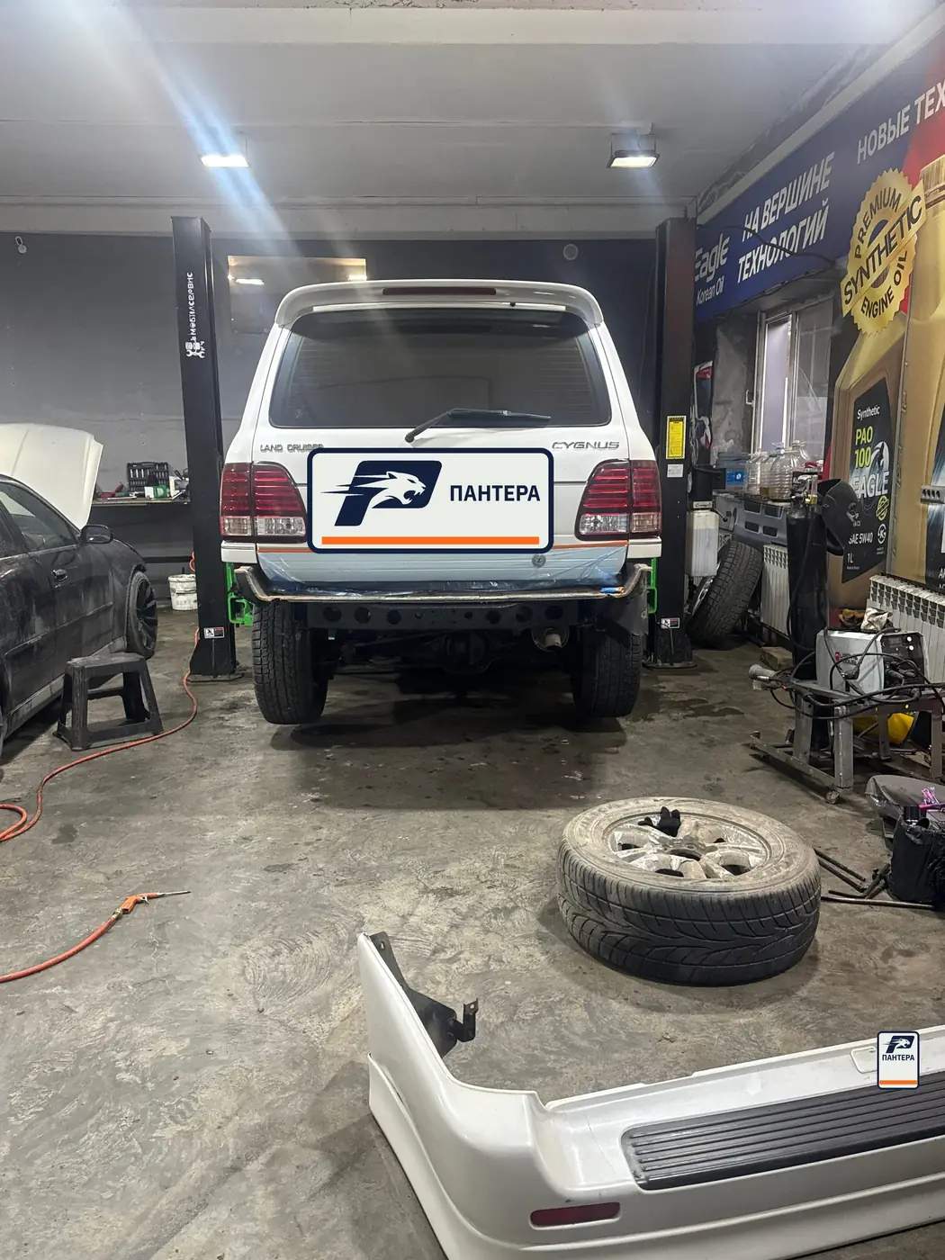Land Cruiser Cygnus на антикоре